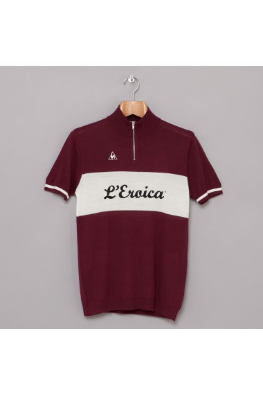 Jersey Eroica Vintage Bordeaux